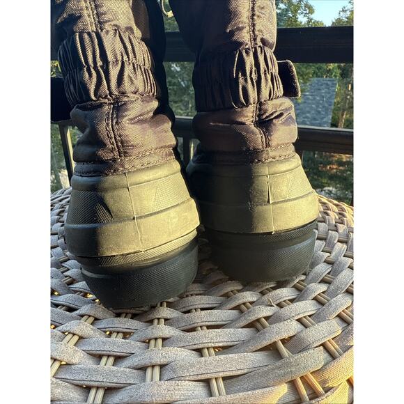 Sorel Womens Snow Boots Size 6 Red & Black With Insulated inserts, Slip On 01831 - Picture 8 of 16